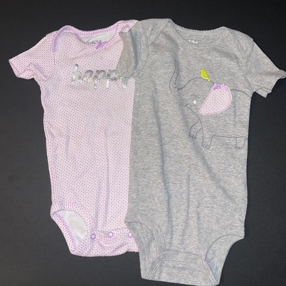 Carters Set of Two Onsies